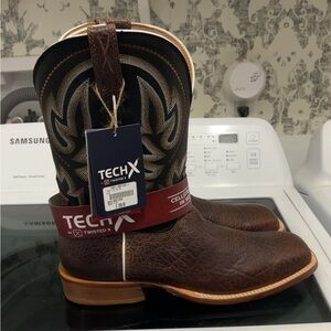 Twisted X Brown Leather Boots